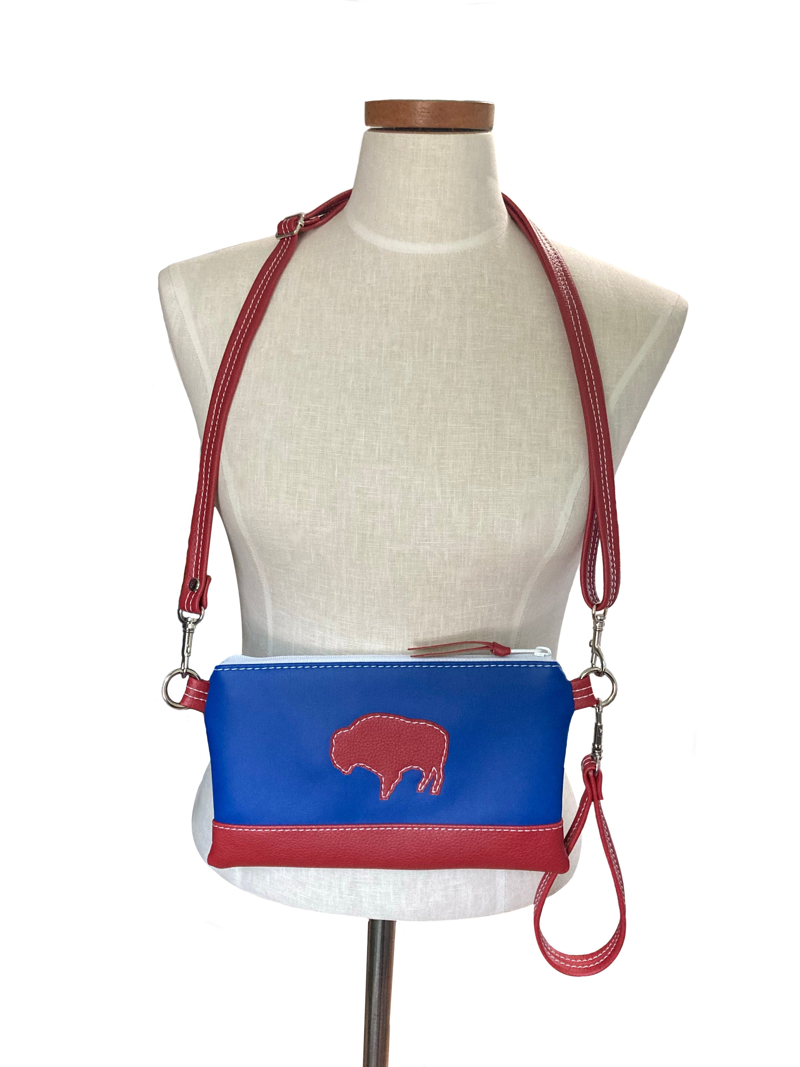 Buffalo Bills Cuce Studded Clear Crossbody Purse